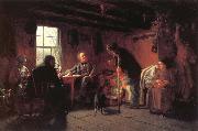 Eastman Johnson The Pension Agent USA oil painting artist